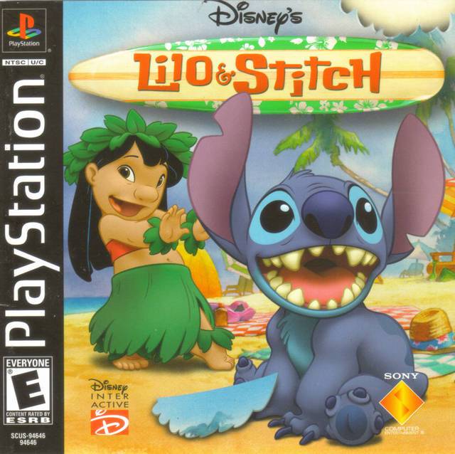 Disneys Lilo & Stitch - Sony PlayStation 1 PS1 PS2 PS3 PS PSX Video Game