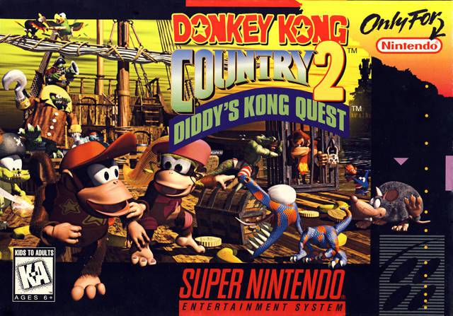 Donkey Kong Country 2 Diddys Kong Quest - Super Nintendo Entertainment System