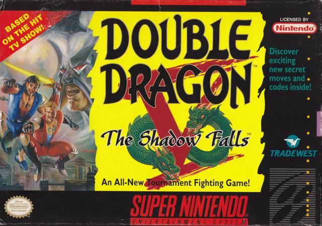 Double Dragon V The Shadow Falls - Super Nintendo Entertainment System