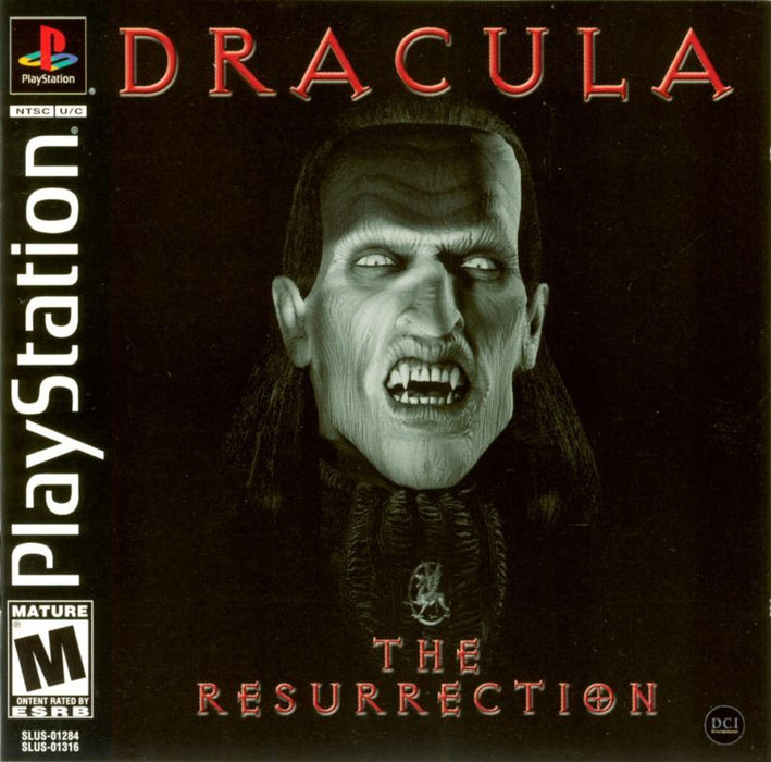 Dracula Resurrection - Sony PlayStation 1 PS1 PS2 PS3 PS PSX Video Game