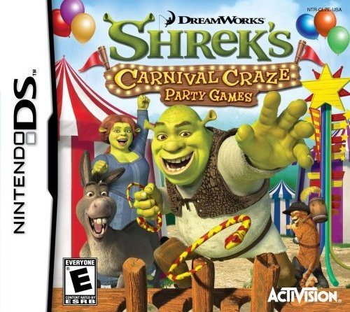 DreamWorks Shreks Carnival Craze - Nintendo DS