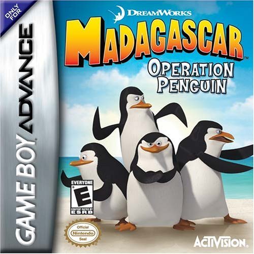 Dreamworks Madagascar Operation Penguin - Game Boy Advance
