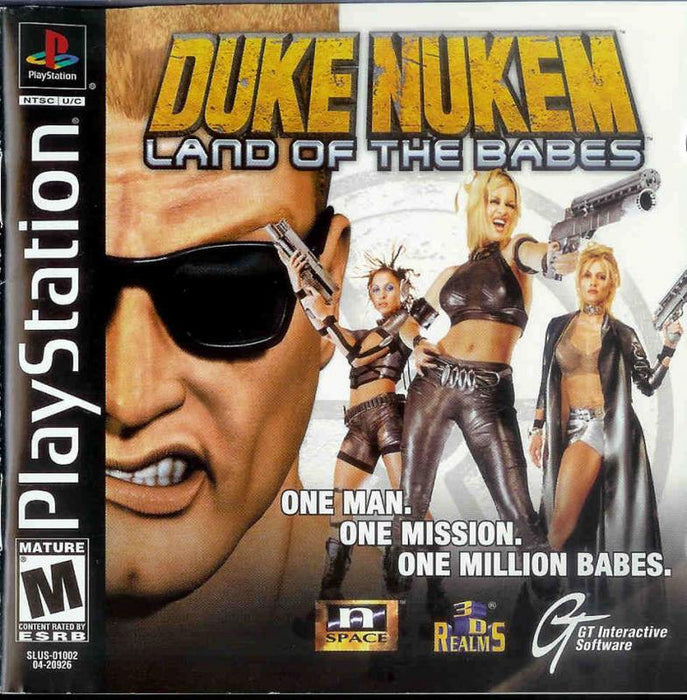 Duke Nukem Land of the Babes - PlayStation 1
