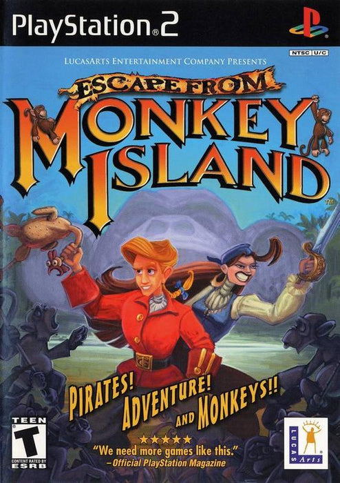 Escape from Monkey Island - PlayStation 2