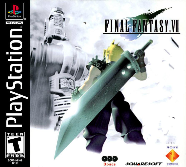 Final Fantasy VII - Sony PlayStation 1 PS1 PS2 PS3 PS PSX Video Game