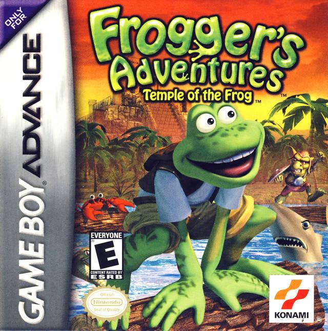 Froggers Adventures Temple of the Frog - Game Boy Advance