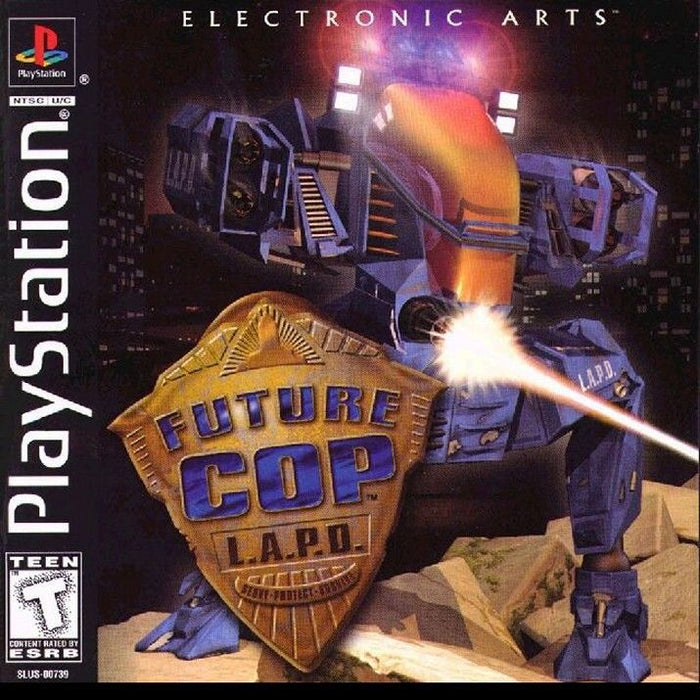 Future Cop LAPD - Sony PlayStation 1 PS1 PS2 PS3 PS PSX Video Game