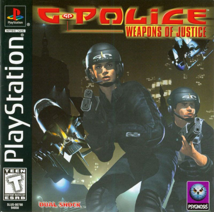 G-Police Weapons of Justice - PlayStation 1