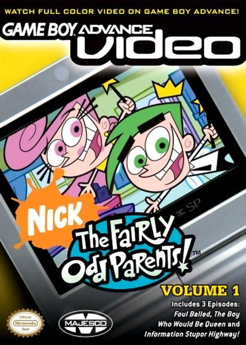 Game Boy Advance Video The Fairly OddParents! - Volume 1 - Game Boy Advance