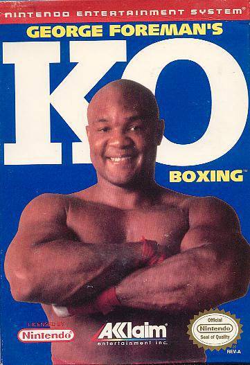 George Foremans KO Boxing - Nintendo Entertainment System