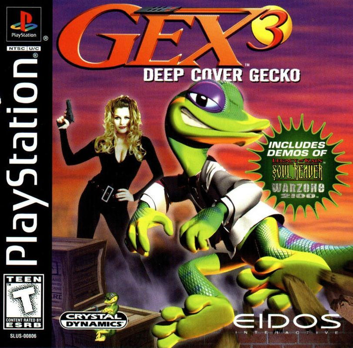 Gex 3 Deep Cover Gecko - PlayStation 1