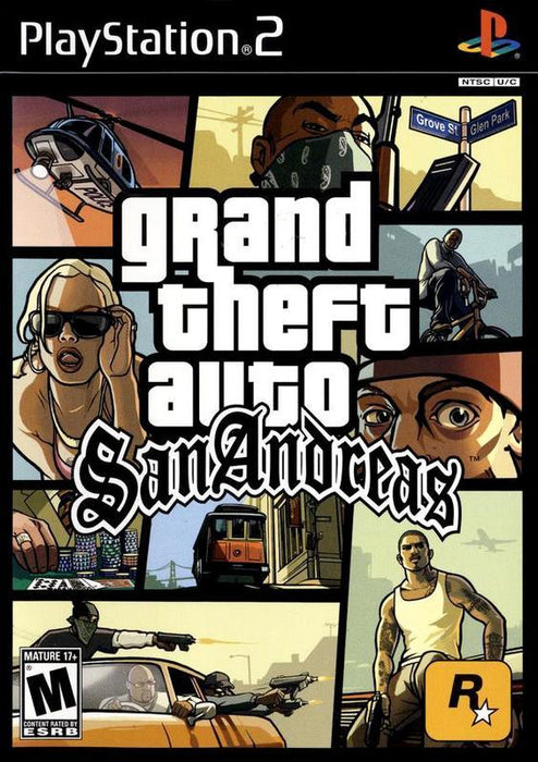 Grand Theft Auto San Andreas - PlayStation 2