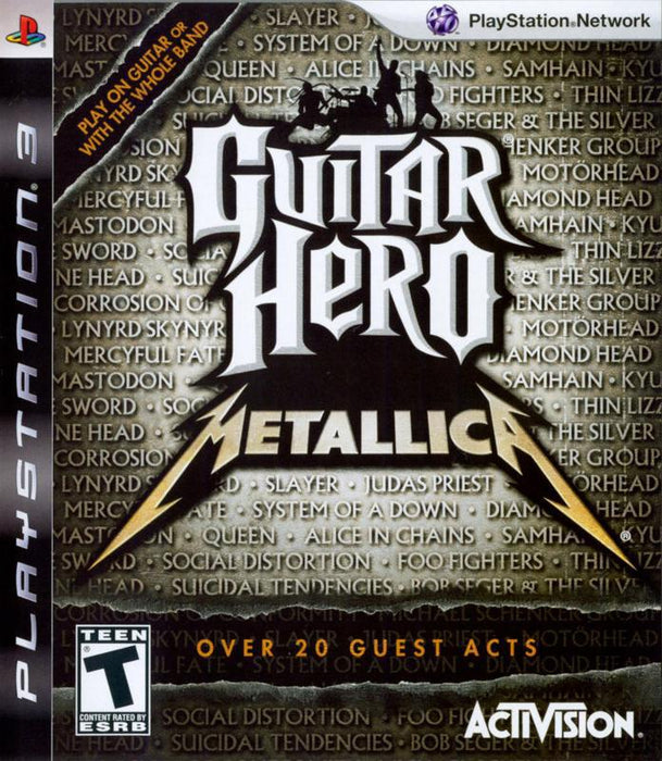 Guitar Hero Metallica - PlayStation 3