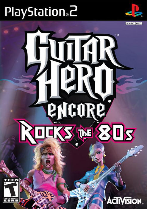 Guitar Hero Encore Rocks the 80s - PlayStation 2