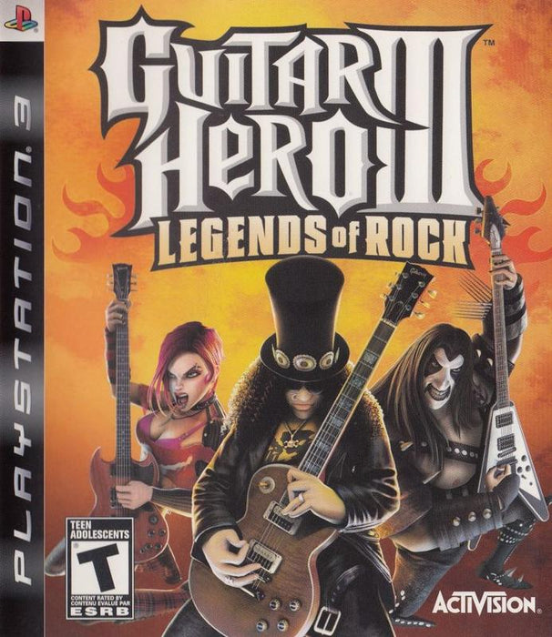 Guitar Hero III Legends of Rock - PlayStation 3