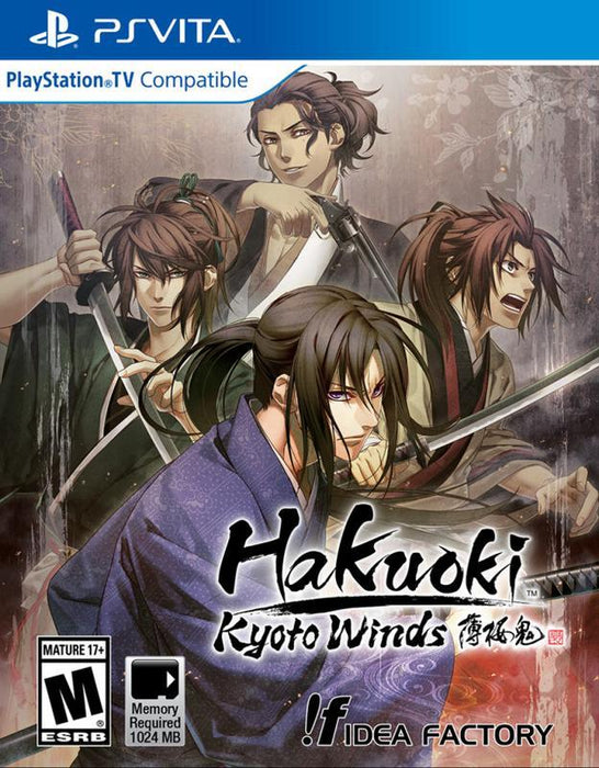 Hakuoki Kyoto Winds - PlayStation Vita