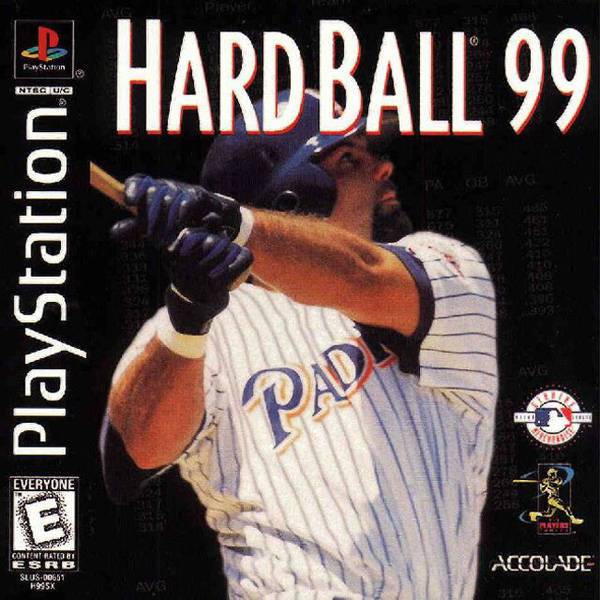 Hardball 99 - Sony PlayStation 1 PS1 PS2 PS3 PS PSX Video Game