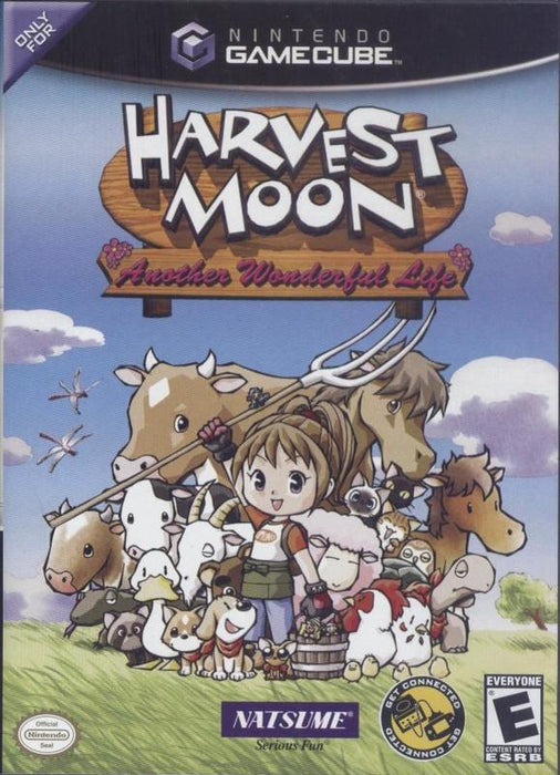 Harvest Moon Another Wonderful Life - Nintendo Gamecube GC NGC Wii Video Game