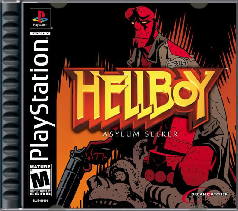 Hellboy Asylum Seeker - Sony PlayStation 1 PS1 PS2 PS3 PS PSX Video Game