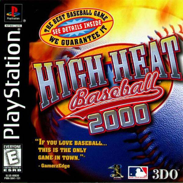 High Heat Baseball 2000 - PlayStation 1