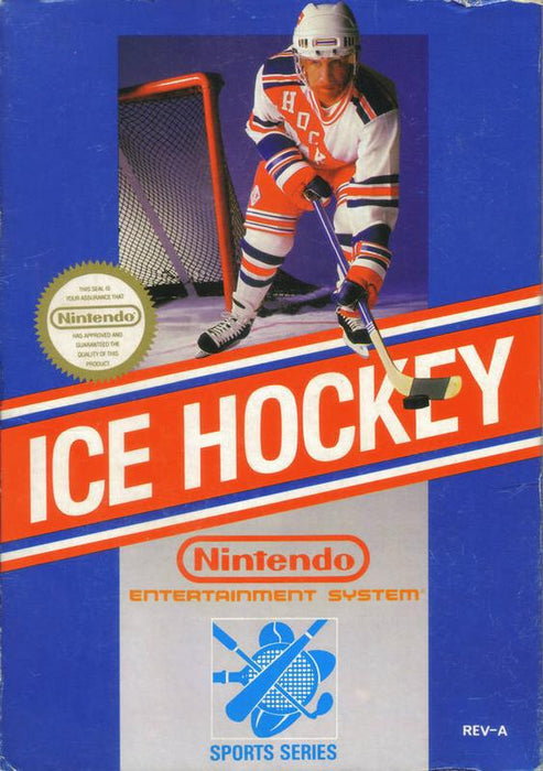 Ice Hockey - Nintendo Entertainment System NES Video Game