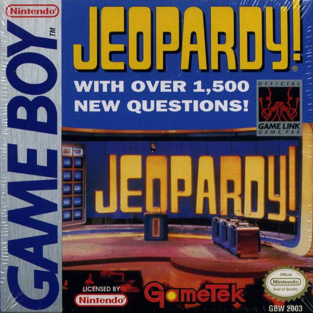 Jeopardy! - Nintendo Game Boy GB NGB Video Game