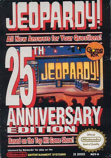 Jeopardy! 25th Anniversary Edition - Nintendo Entertainment System