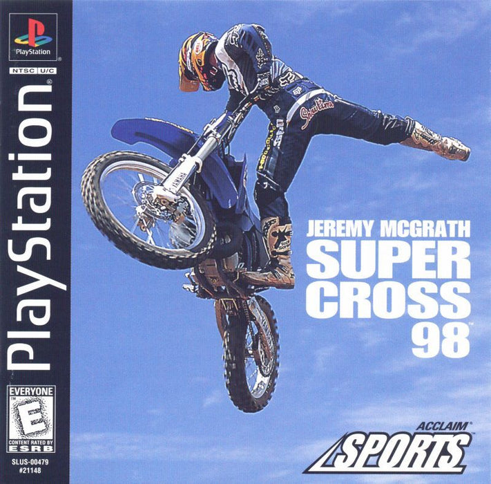 Jeremy McGrath Supercross 98 - PlayStation 1
