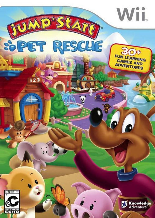JumpStart Pet Rescue - Nintendo Wii NW Video Game