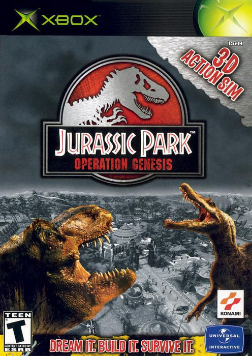 Jurassic Park Operation Genesis - Xbox