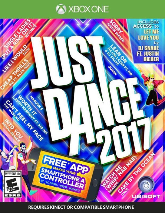 Just Dance 2017 - Microsoft Xbox One XONE XB1 X1 Video Game