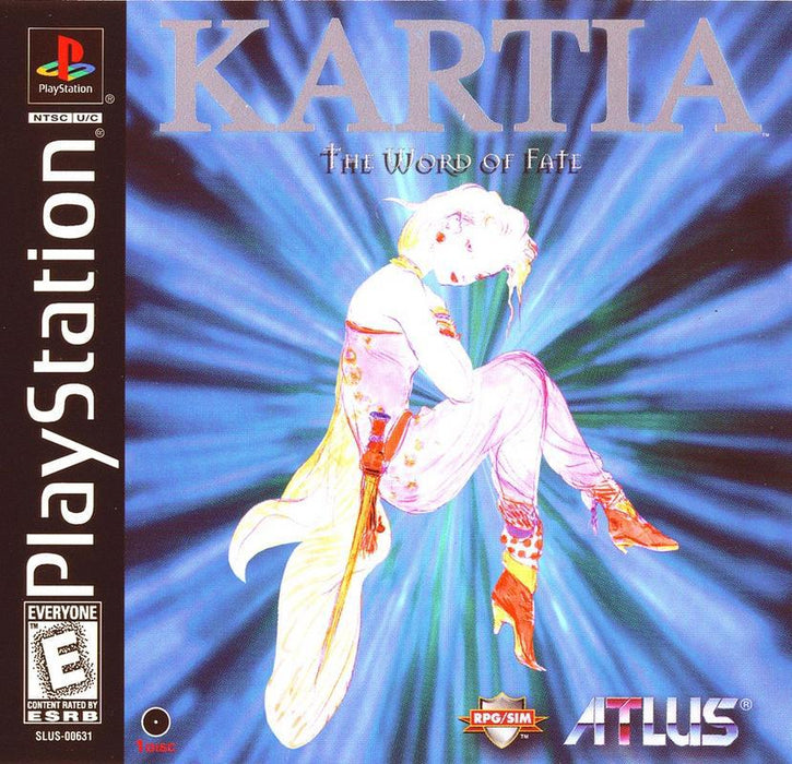 Kartia The Word of Fate - PlayStation 1
