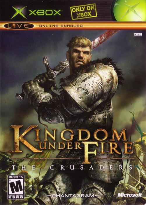 Kingdom Under Fire The Crusaders - Microsoft Original Xbox OG Xbox Video Game