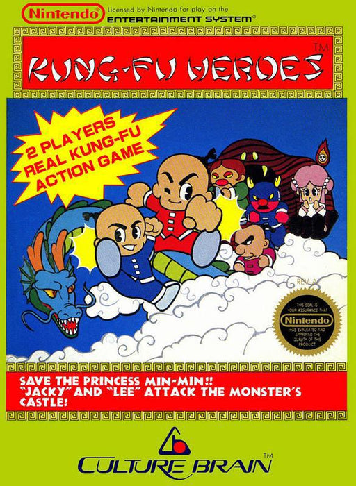 Kung-Fu Heroes - Nintendo Entertainment System