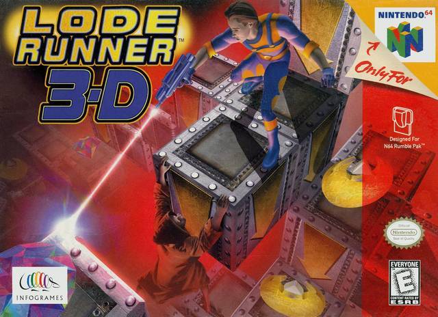 Lode Runner 3-D - Nintendo 64