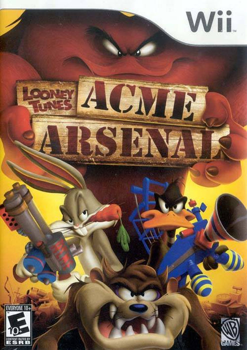 Looney Tunes Acme Arsenal - Nintendo Wii NW Video Game