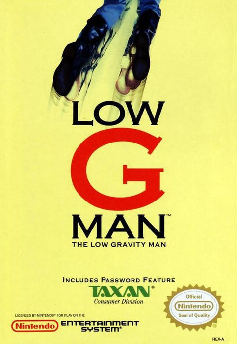 Low G Man The Low Gravity Man - Nintendo Entertainment System