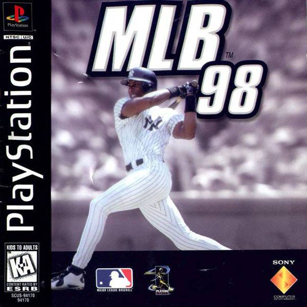 MLB 98 - Sony PlayStation 1 PS1 PS2 PS3 PS PSX Video Game