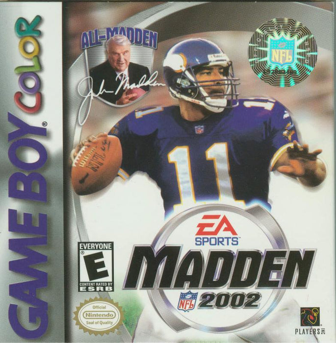 Madden NFL 2002 - Game Boy Color