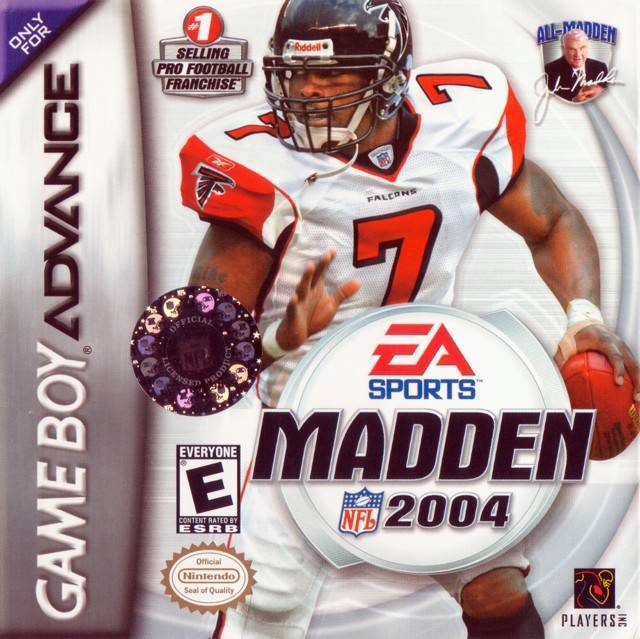 Madden NFL 2004 - Nintendo Game Boy Advance GBA GBA SP NGBA NGBA SP Video Game