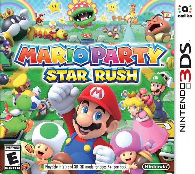 Mario Party Star Rush - Nintendo 3DS 2DS 3DS N2DS N3DS Video Game