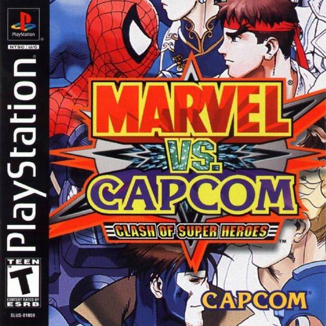 Marvel vs. Capcom Clash of Super Heroes - PlayStation 1
