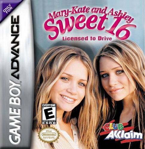 Mary-Kate and Ashley Sweet 16 - Licensed to Drive - Game Boy Advance