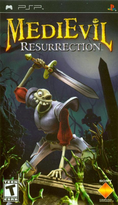 MediEvil Resurrection - Sony PlayStation Portable PSP-1000 PSP-2000 Video Game