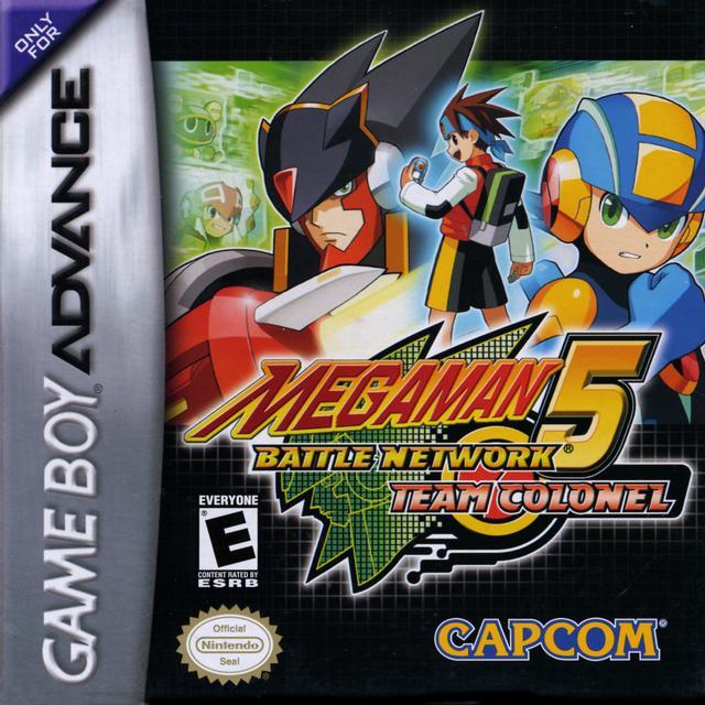 Mega Man Battle Network 5 Team Colonel - Game Boy Advance