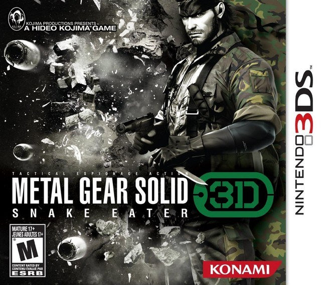 Metal Gear Solid Snake Eater 3D - Nintendo 3DS