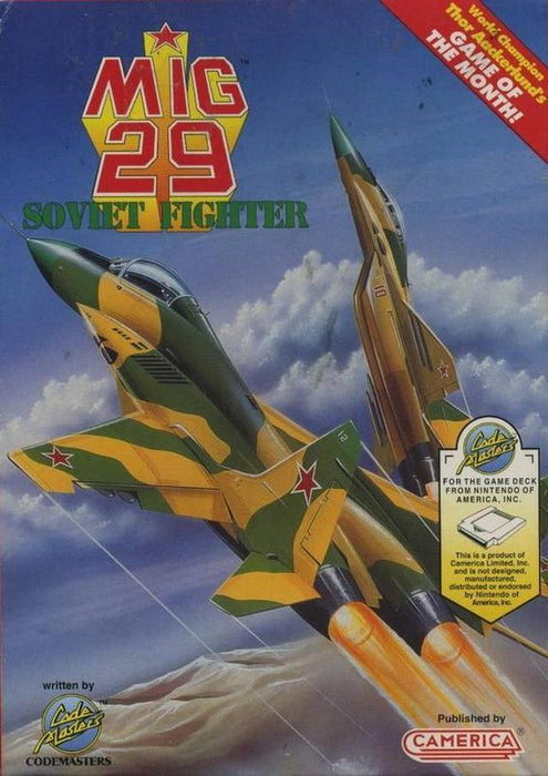 MiG 29 Soviet Fighter - Nintendo Entertainment System