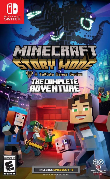 Minecraft Story Mode - A Telltale Games Series - The Complete Adventure - Nintendo Switch