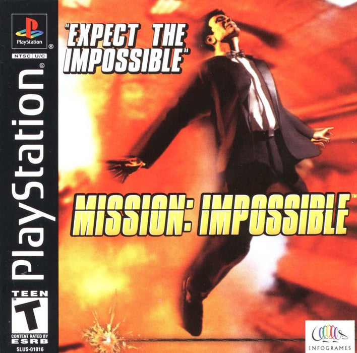 Mission Impossible - Sony PlayStation 1 PS1 PS2 PS3 PS PSX Video Game