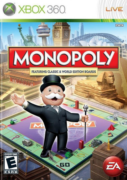 Monopoly - Microsoft Xbox 360 X360 Video Game